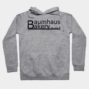 Baumhaus Bakery Logo Black Hoodie